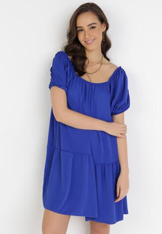 Granatowa Sukienka Adrilila