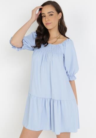 Niebieska Sukienka Penlenne
