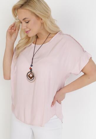 Jasnoróżowa Bluzka Laridone