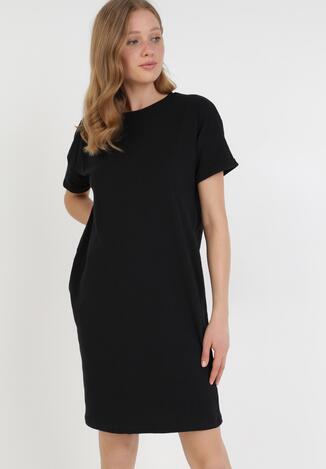Czarna Sukienka Stefates