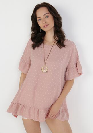 Ciemnoróżowa Bluzka Phinope