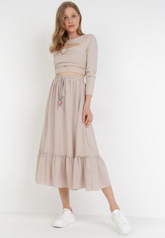 Beżowa Spódnica Dathoebus