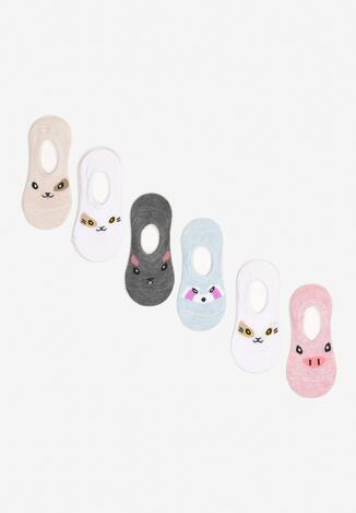 6-Pack Mix Kolorów Skarpet Walalaa