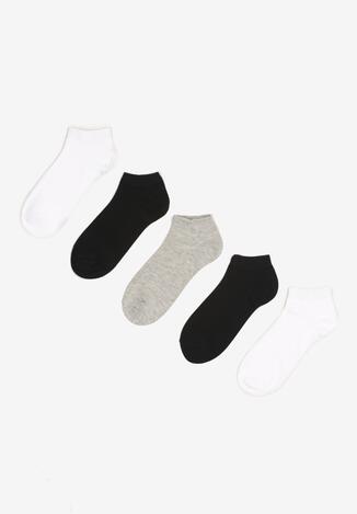 5-Pack Czarno-Szarych Skarpet Orphessei