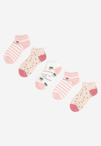 5-Pack Mix Kolorów Skarpet Acsose