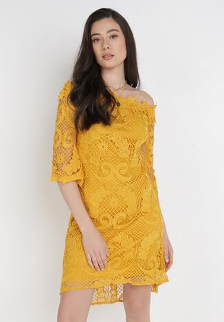 Żółta Sukienka Ristyrtus