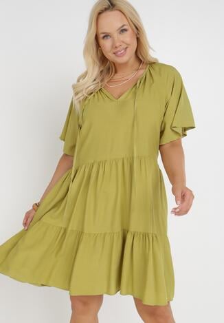 Zielona Sukienka Amphas