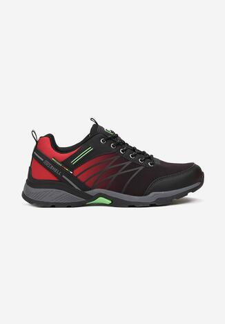 Czarno-Zielone Buty Sportowe Elinlia