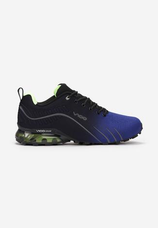 Niebiesko-Zielone Buty Sportowe Auruen