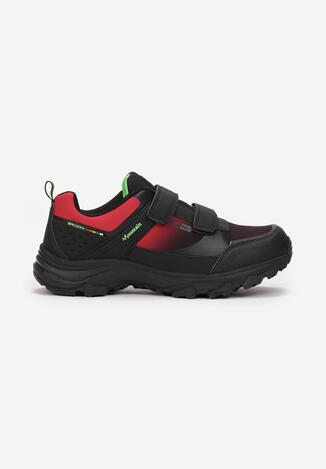 Czarno-Czerwone Buty Sportowe Vane