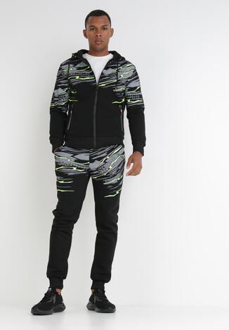 Czarny Komplet Dresowy Israfel