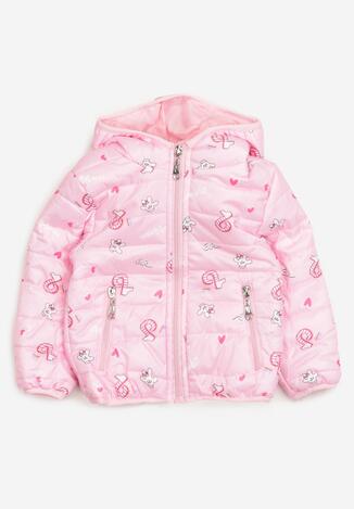 Jasnoróżowa Kurtka Erobin