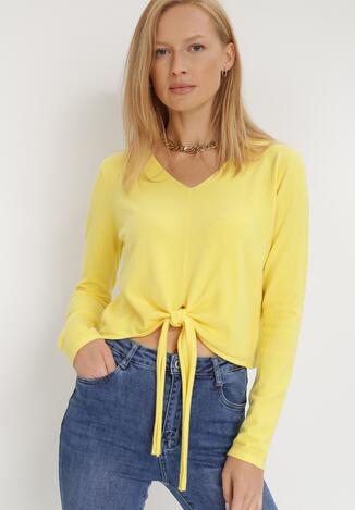 Żółty Sweter Anastala