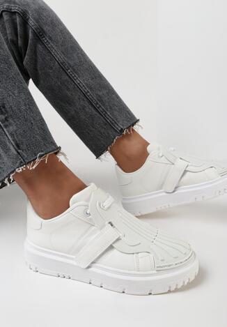 Białe Sneakersy Lazastos