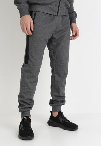 Szare Spodnie Dresowe Actane