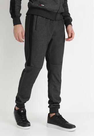 Ciemnoszare Spodnie Dresowe Actane