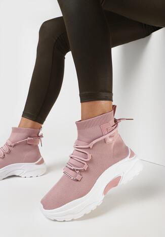 Różowe Sneakersy Kallissa