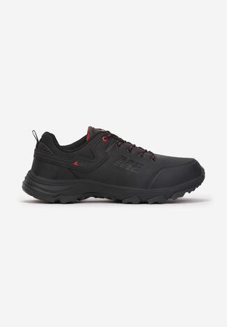 Czarno-Czerwone Buty Sportowe Ionehe
