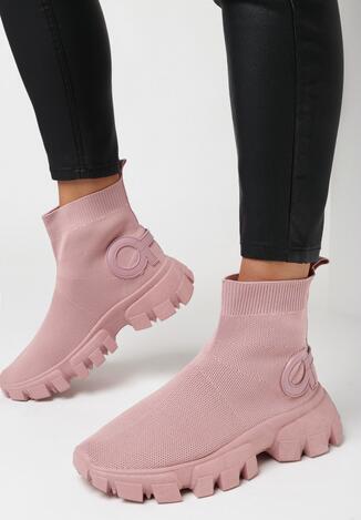 Różowe Sneakersy Assuh