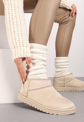 Beżowe Śniegowce Actilea