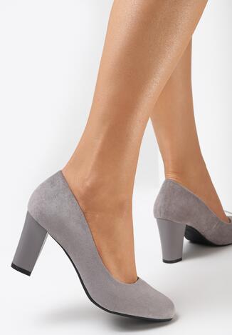 Szare Czółenka Endeda