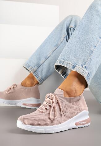 Beżowe Buty Sportowe Amathousa