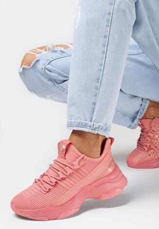 Różowe Sneakersy Phaeradina