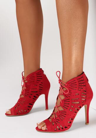 Czerwone Sandały Simidas