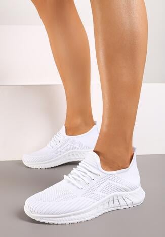 Białe Buty Sportowe Tymagio