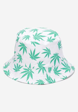Biało-Zielony Kapelusz Bucket Euphiore