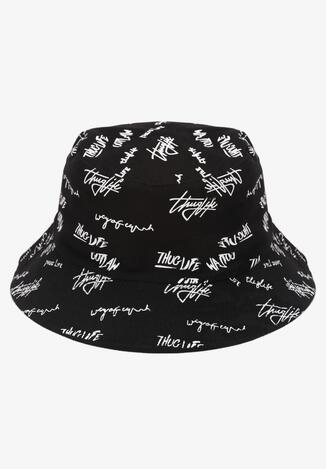 Czarny Kapelusz Bucket Marcion