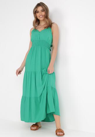 Zielona Sukienka Euneope