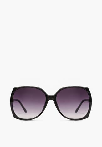 Czarne Okulary Przeciwsłoneczne Egelaia