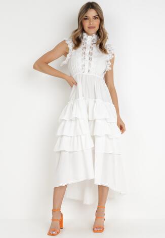 Biała Sukienka Tryphiopis