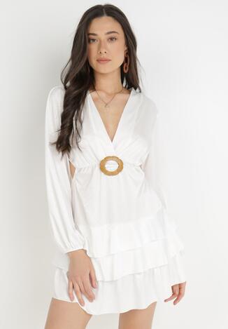 Biała Sukienka Damotis