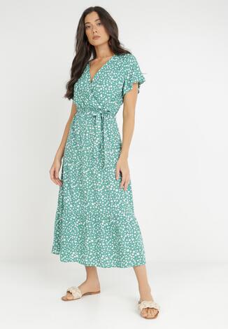 Zielona Sukienka Euphis