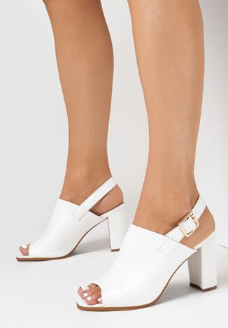 Białe Sandały Phenonice