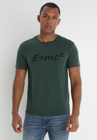 Ciemnozielony T-shirt Rhenerine