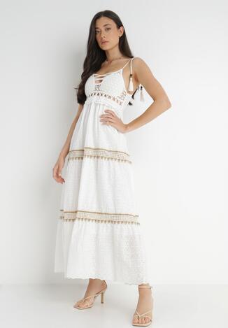 Biała Sukienka Chrysis