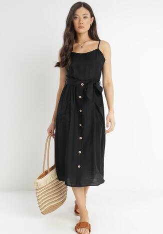 Czarna Sukienka Sharthe