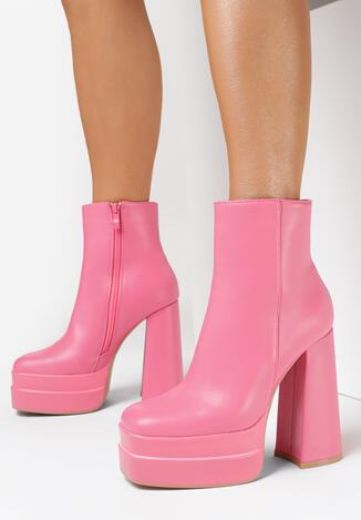 Fuksjowe Botki Kostosios