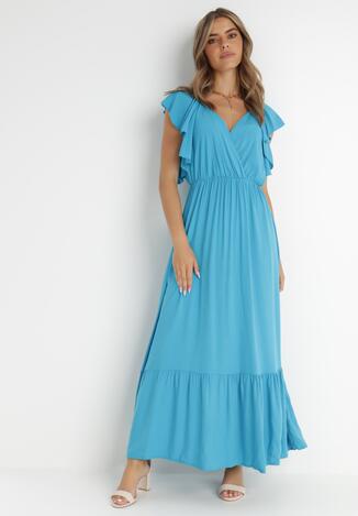 Niebieska Sukienka Aserus