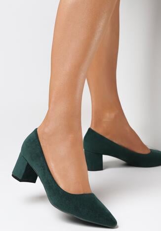 Pantofi cu toc Verzi