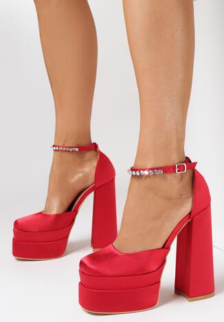 Czerwone Sandały Lusse