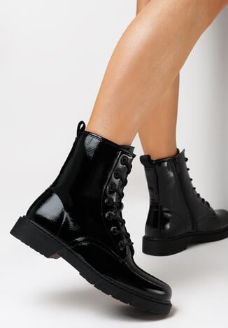 Czarne Botki Gusre