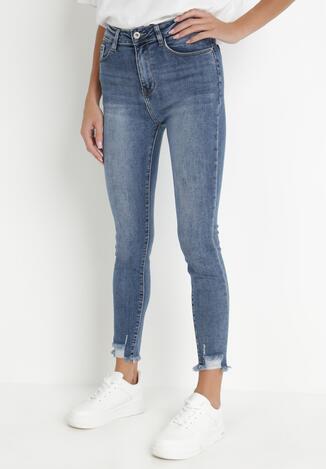 Niebieskie Jeansy Skinny Iness