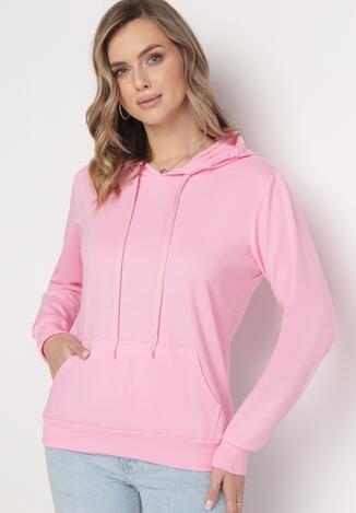 Różowa Bluza z Kapturem Anitta