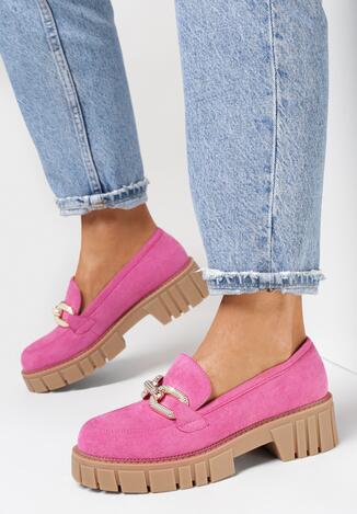 Różowe Mokasyny Sofredes