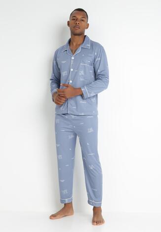 Niebieska 2-częściowa Piżama Naanti