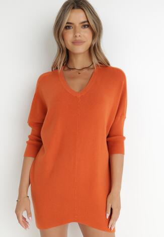 Pomarańczowy Sweter Ollies